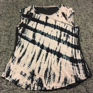 Rock & Republic Top with Chiffon Back